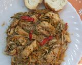 Foto del paso 5 de la receta: Pollo al wok