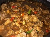 Rica Daging Kambing Pedas Manis