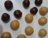 عکس مرحله 8 از دستور کلوچه دورنگ😋👌
