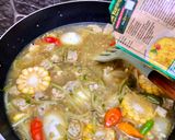 Foto langkah ke 6 dari resep Lodeh Kikil, Labu Siam, Tempe | Sayur Godog Khas Betawi 🥘.