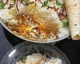 A picture of step 5 of Vegetable layer biryani.