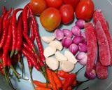 Foto langkah ke 1 dari resep Sambal ayam bakar / ayam goreng.