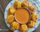 A picture of step 4 of Aaloo Pakoda.