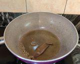 A picture of step 3 of Kakrol aloo sabzi.