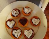 Une image de l'étape 7 de Muffin cœur choco-coco.