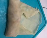 Foto langkah ke 3 dari resep Lumpia Isi Rebung-Ayam Gluten Free.