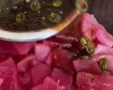Foto del paso 1 de la receta: Sashimi de atún estilo los arcos