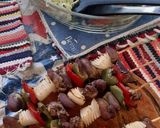 Foto del paso 5 de la receta: Brochetas de corazoncito 🍢