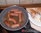 Φωτογραφία βήματος 10 της συνταγής Cassoulet. Το ραγού με τη λαμπρή συνοδεία: Φασόλια και λουκάνικα