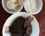 Foto langkah ke 1 dari resep Cheesecake lumer oreo (tanpa santan).