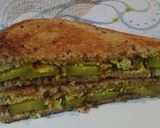 A picture of step 5 of Pickle Sandwich.