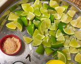 A picture of step 1 of Sweet and tangy Lemon pickle.