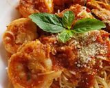 รูปขั้นตอนการทำที่ 5 ของ Spicy Marinara Angle Hair สปาเก็ตตี้ทะเลมะเขือเทศ (ปรุงแบบ LC)