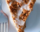A picture of step 8 of Streusel coffee cake.