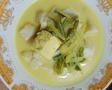 Foto langkah ke 4 dari resep Ketupat Sayur Bumbu Kuning.