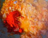 A picture of step 2 of Pav Bhaji.
