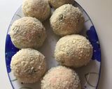 A picture of step 3 of Potato cheese balls.