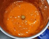 A picture of step 2 of Penne in red sauce with herbs.