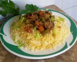 Foto del paso 4 de la receta Cuscús con judías verdes salteadas vegetariana