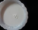 A picture of step 1 of Surul /churul appam (coconut crepe roll).
