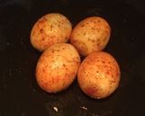 A picture of step 6 of Egg Hariyali.