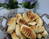 صورة لخطوة 2 من وصفة فطائر جبن ونعناع 🥐🧀🧈