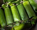 Foto langkah ke 4 dari resep Lemper isi daging bumbu rendang.