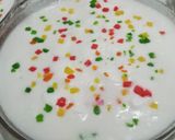 Foto langkah ke 7 dari resep Puding Terapung Es Doger Kelapa Muda.