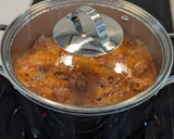 Foto del paso 6 de la receta: Garbanzos con gambones... Otra manera de comer esta legumbre. Los garbanzos los he cocido en lenta