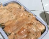 Foto langkah ke 3 dari resep 45. Honey Chicken Mentai (Steam).
