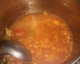 A picture of step 3 of Oats knorr soup.