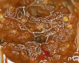 A picture of step 3 of Tomato Garlic Chutney.