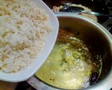 A picture of step 2 of Soya Chaap Dum Biryani.
