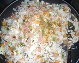 A picture of step 13 of Egg Fried Rice.