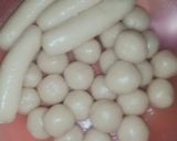 Foto langkah ke 3 dari resep Bakso Aci kuah pedas.