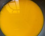 A picture of step 1 of Orange Custard Pudding.