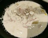 Foto del paso 4 de la receta: Pasta con salsa de queso y york
