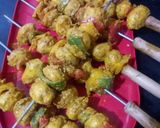 A picture of step 2 of Tandori aloo tikka.