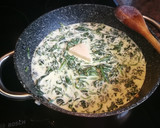 Foto del paso 4 de la receta: Puré de espinaca con huevo frito