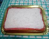 A picture of step 9 of Red Passion Cake.