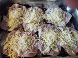 Milanesa napolitana con fritas y ensalada