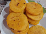 Arepas (Tortilla de arina de maiz) a mi manera