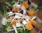 Foto del paso 3 de la receta: Ensalada Mezclum con naranja y queso de cabra