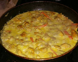 Foto del paso 7 de la receta: Tabulé y pollo al curry con coco