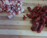 Foto del paso 2 de la receta: Secreto de cerdo con chorizo y patatas