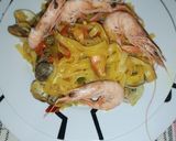 Foto del paso 8 de la receta: Fideos de arroz con almejas y gambas