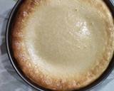 Foto del paso 5 de la receta: Tarta fluida de chocolate blanco con base de galletas Lotus y helado de violetas