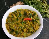 A picture of step 6 of Baigan Bharta.