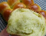 Foto langkah ke 6 dari resep Roti Sobek Pandan.
