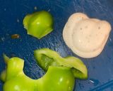 A picture of step 6 of Stuffed Bell Peppers.